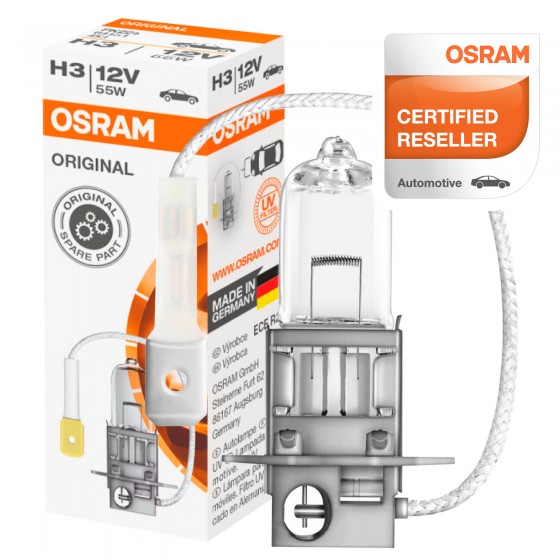 Osram Original Line Spare Part Lampada Alogena 55W Fari 12V - 1 Osram Original Line Spare Part Lampada Alogena 55W Fari 12V - 1