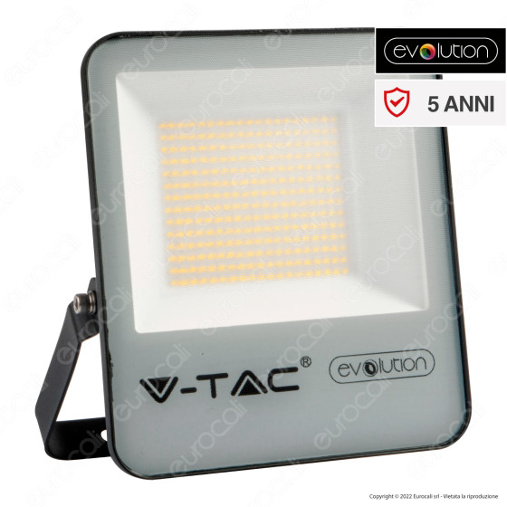 V-Tac Evolution VT-50185 Faro LED Floodlight 50W SMD IP65 Nero V-Tac Evolution VT-50185 Faro LED Floodlight 50W SMD IP65 Nero