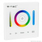 V-Tac Smart VT-2433 Controller Dimmer Touch Wireless a Parete per Strisce LED RGB+W - SKU 2915