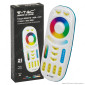 V-Tac VT-2441 Telecomando Touch Wireless per Controller e Dimmer di Strisce LED RGB+W Changing