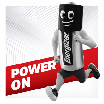 Energizer Max LR6 Stilo AA Mignon 1.5V Pile Alcaline - Blister da 4 Batterie