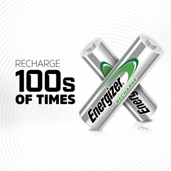 Energizer Accu Recharge Extreme HR6 Stilo AA Mignon 1.2V Pile Ricaricabili 2300mAh - Blister da 2