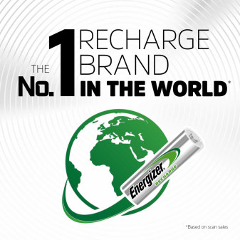 Energizer Accu Recharge Extreme HR6 Stilo AA Mignon 1.2V Pile Ricaricabili 2300mAh - Blister da 2