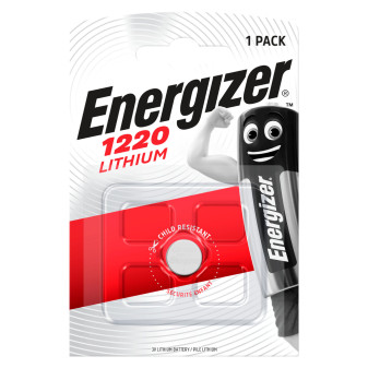 Energizer Lithium CR1220 Bottone 3V Pila al Litio - Blister da 1 Batteria Li-ion