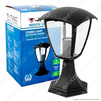 V-Tac VT-734 Portalampada da Giardino con Fissaggio a Terra per