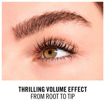 Rimmel London Wonder'Volume Thrill Seeker Mascara Volumizzante a Lunga Tenuta con Pantenolo Colore