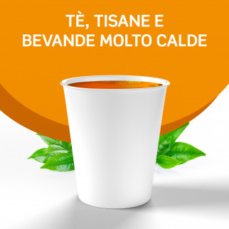 Bicchieri in Carta Riciclabile Colore Bianco da 166ml - Confezione da 50 Bicchieri