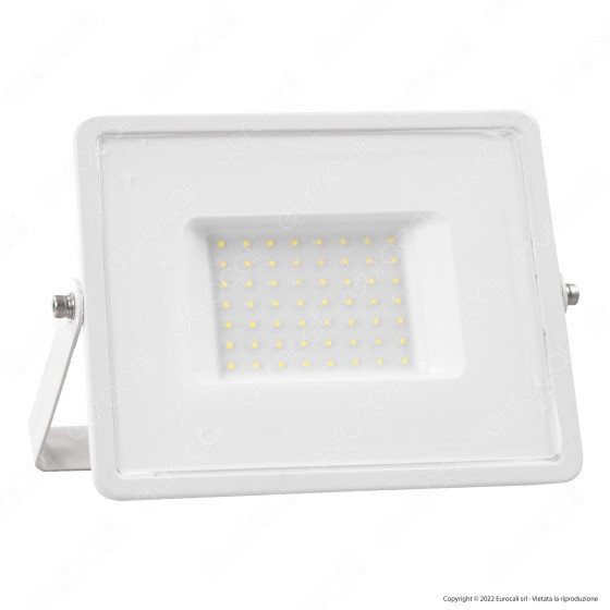V-Tac VT-4051 Faro LED Floodlight 50W SMD Slim IP65 Bianco - V-Tac VT-4051 Faro LED Floodlight 50W SMD Slim IP65 Bianco -