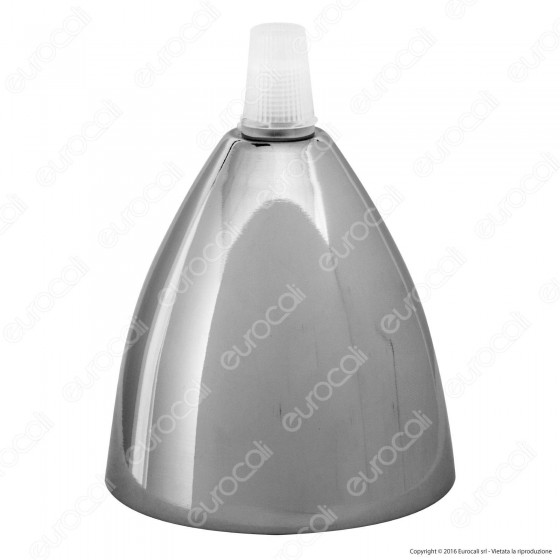 V-TAC Paralume in Metallo Cromato a Specchio - SKU 3781 V-TAC Paralume in Metallo Cromato a Specchio - SKU 3781