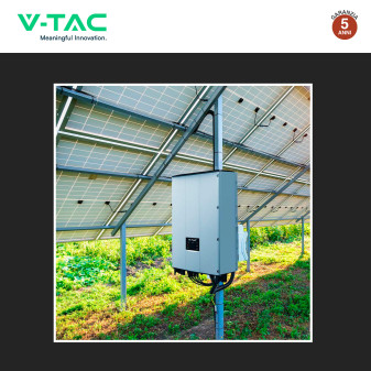 V-Tac VT-6610305 Inverter On Grid 10kW Trifase IP65 con Display