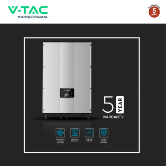 V-Tac VT-6610305 Inverter On Grid 10kW Trifase IP65 con Display