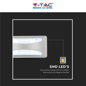 V-Tac VT-8058 Lampada LED da Muro 12W Wall Light SMD IP65