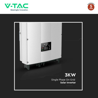 V-Tac VT-6603105 Inverter On Grid 3kW Monofase IP65 con Display