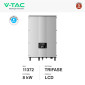 V-Tac VT-6608305 Inverter On Grid 8kW Trifase IP65 con Display