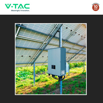 V-Tac VT-6603110 Inverter On Grid 3kW Monofase IP65 con Display