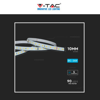 V-Tac VT-2835-90 Striscia LED Flessibile 20W SMD Monocolore 90