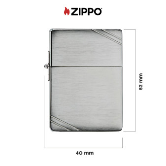 Zippo Accendino a Benzina Ricaricabile ed Antivento 1935 Replica with