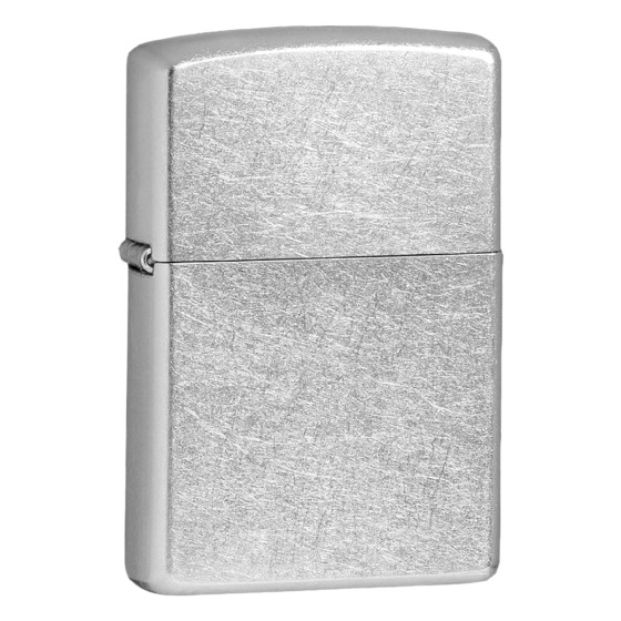 Zippo Accendino a Benzina Ricaricabile ed Antivento Street Chrome - Zippo Accendino a Benzina Ricaricabile ed Antivento Street Chrome -