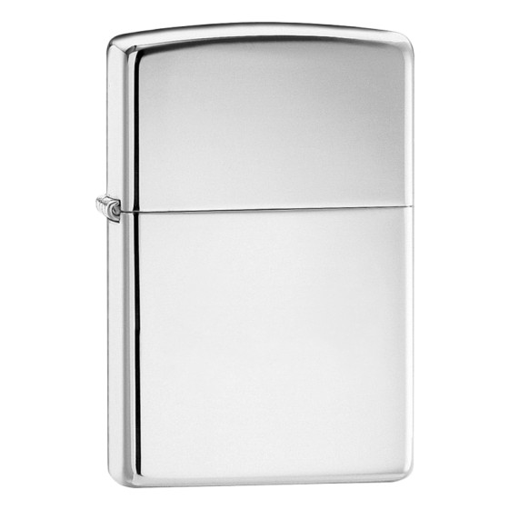 Zippo Accendino a Benzina Ricaricabile ed Antivento High Polish Zippo Accendino a Benzina Ricaricabile ed Antivento High Polish
