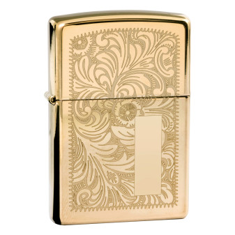 Zippo Accendino a Benzina Ricaricabile ed Antivento Venetian - mod.