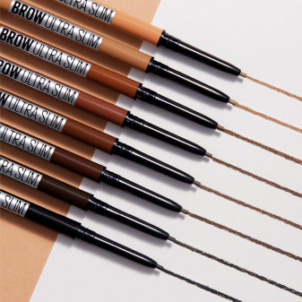 Maybelline New York Brow Ultra Slim Matita per Sopracciglia Temperabile con Pettine Colore Soft