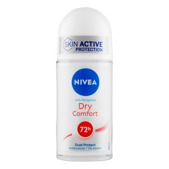 Nivea Dry Comfort Deodorante Anti-Traspirante Roll-On - Flacone da Nivea Dry Comfort Deodorante Anti-Traspirante Roll-On - Flacone da