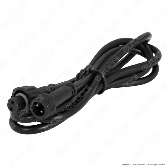 Life Cavo Prolunga Con Connettore 2 Pin IP65 - mod. 39.9PL0200EC1 Life Cavo Prolunga Con Connettore 2 Pin IP65 - mod. 39.9PL0200EC1