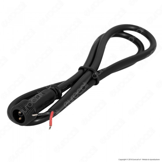 Life Cavo Con Connettore Maschio 2 Pin IP65 - mod. 39.9PL0200EC Life Cavo Con Connettore Maschio 2 Pin IP65 - mod. 39.9PL0200EC