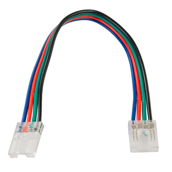 V-Tac Connettore Intermedio Flessibile per Collegamento Strisce LED V-Tac Connettore Intermedio Flessibile per Collegamento Strisce LED