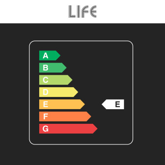 Life Tubo LED Plafoniera 30W Lampadina SMD IP65 120cm - mod.