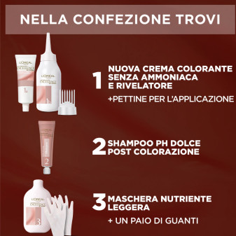 L'Oréal Paris Excellence Creme Universal Nude Colorazione Permanente 2U Bruno Universale Triplo