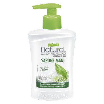 Sapone Mani Bio Ipoallergenico Thè Verde e Betulla Winni's