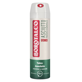 Asciutto Uomo Deodorante Deo Spray 72h 150ml Borotalco