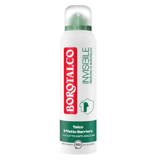 Deodorante Invisibile Spray 48h 0% Alcol Profumo Borotalco Deodorante Invisibile Spray 48h 0% Alcol Profumo Borotalco