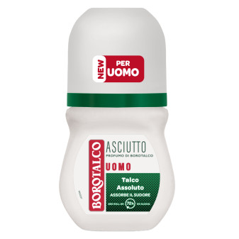 Asciutto Uomo Deodorante Deo Roll-On 72h 50ml Borotalco