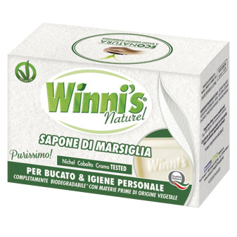 Sapone di Marsiglia Purissimo Solido Winni's Naturel