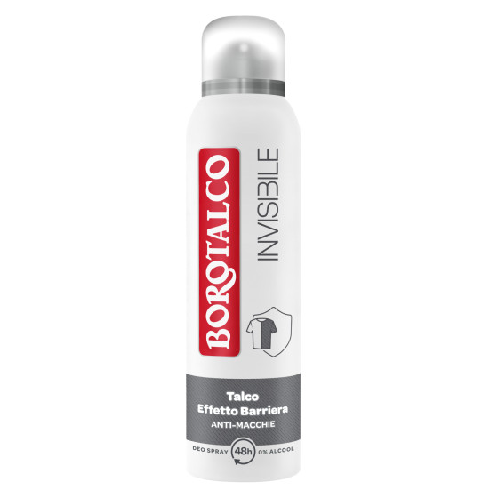 Deodorante Spray Invisibile Talco Effetto Barriera Borotalco Deodorante Spray Invisibile Talco Effetto Barriera Borotalco