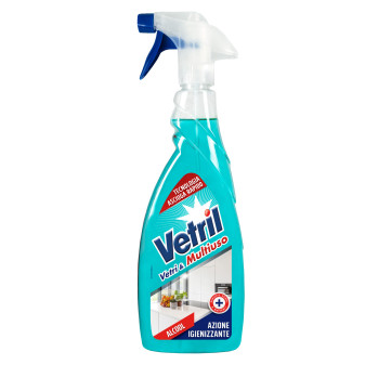 Igienizzante Spray Vetri e Multiuso con Alcool Vetril