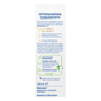 Crema Solare Viso Anti-Macchie SPF 50+ Luminous630 Nivea Sun