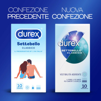 Settebello Classico Preservativi - 10 Profilattici Durex