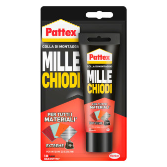 Pattex Millechiodi Extreme Colla di Montaggio 142g