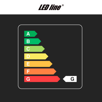 Lampada LED Muro 6W SMD Applique IP54 LED Line Lite Girigia