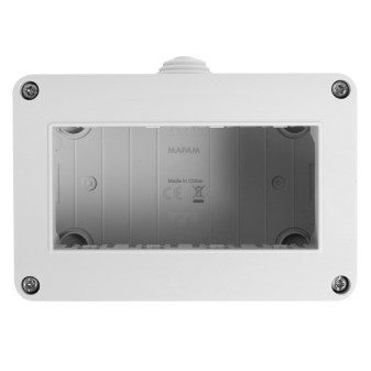 MAPAM Box GEM 4P - mod. S6104B - Compatibile con Vimar PLANA