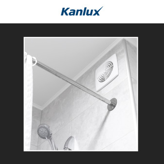 Aspiratore IPX4 con Timer e Sensore di Umidità Kanlux Cyklon