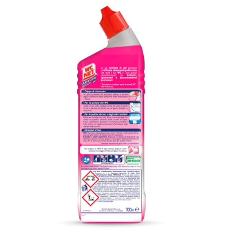 Candeggina Profumata Gel con Bicarbonato Flower Fresh WC Net