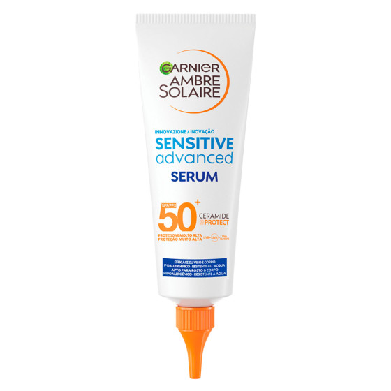 Sensitive Advanced Siero SPF 50+ Garnier Ambre Solaire Sensitive Advanced Siero SPF 50+ Garnier Ambre Solaire