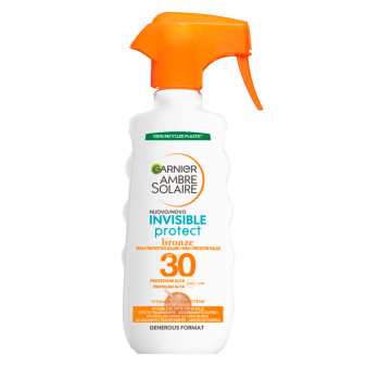 Garnier Ambre Solaire Invisible Protect Bronze Spray Solare Invisibile...