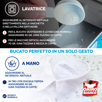 Additivo Totale 5 Azioni in Polvere Omino Bianco