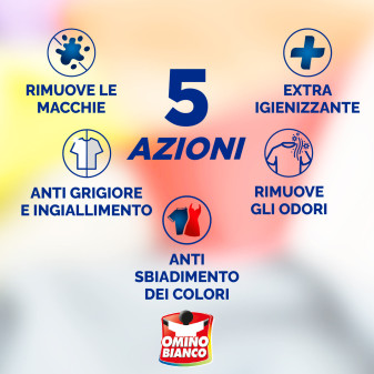 Additivo Totale 5 Azioni in Polvere Omino Bianco