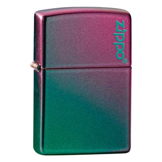 Accendino Zippo 49146ZL Iridescent Zippo Logo Ricaricabile Accendino Zippo 49146ZL Iridescent Zippo Logo Ricaricabile
